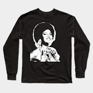 Retro PAM GRIER Long Sleeve T-Shirt